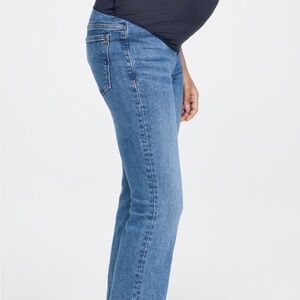 Madewell maternity kick out jeans